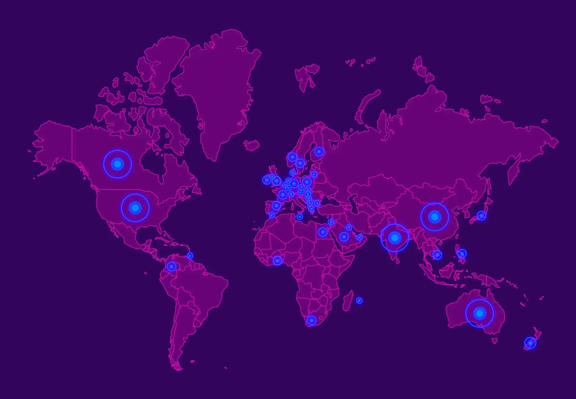501 FUN World Map
