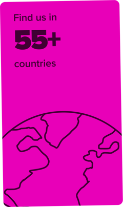 Find us in 45 countries_00113