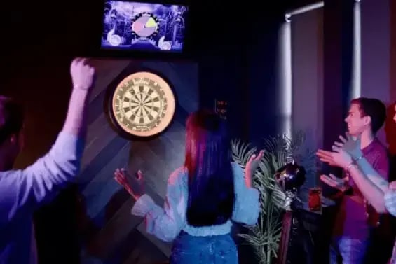 Interactive darts 